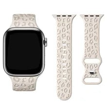 Apple Watch band Leopard Silicone