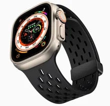 Magnetic WatchBand For Apple Watch Ultra Silicone Bracelet