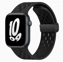 Magnetic WatchBand For Apple Watch Ultra Silicone Bracelet