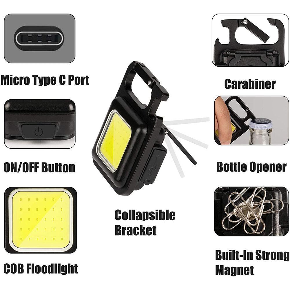 Mini LED Keychain Light