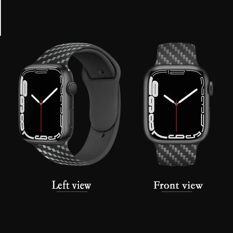 Carbon Fiber Apple Band Watch