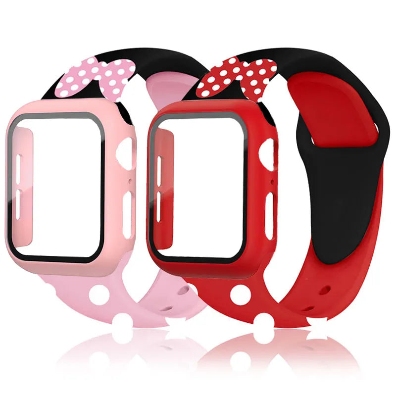 Cartoon Printing Silicone Apple Watch Band