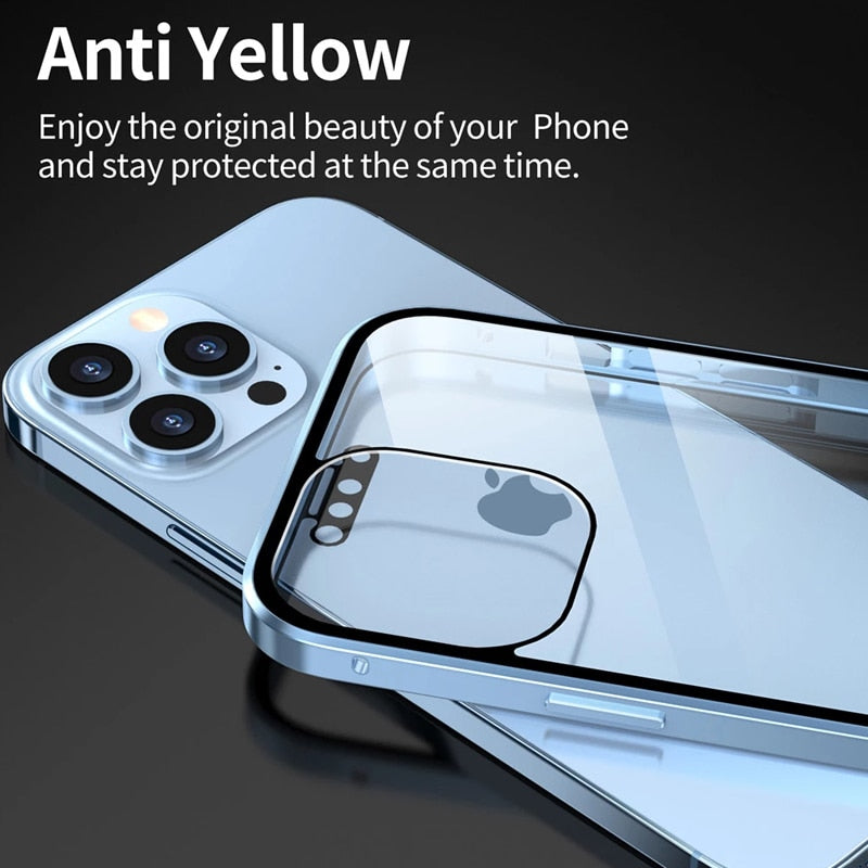 Anti-Peeping Privacy Protection Magnetic Case For iPhones