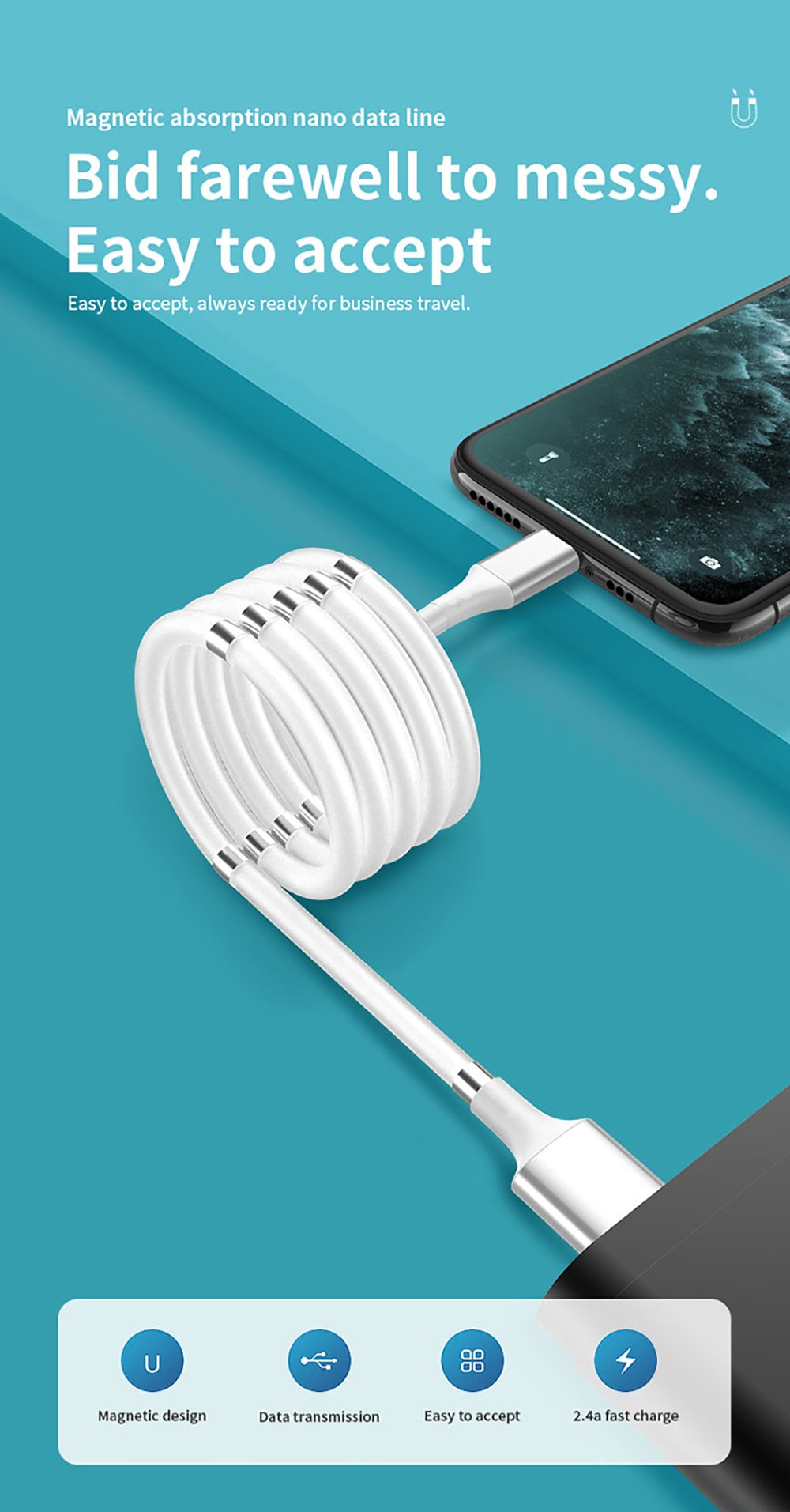 Magic Rope Charging Cable