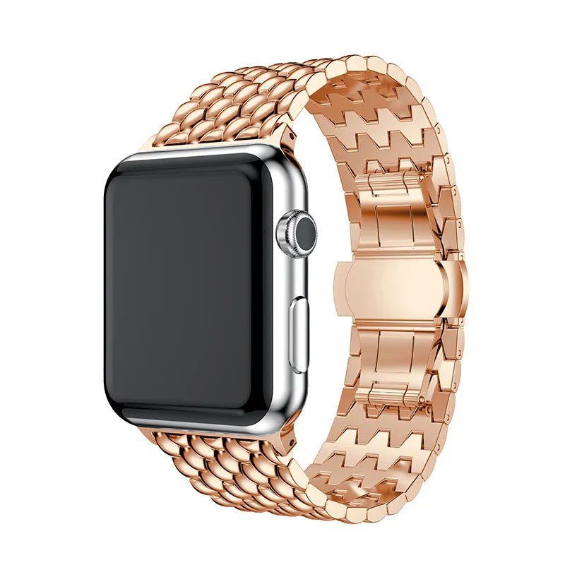 Unique Stainless Steel Strap for Apple Watch Band