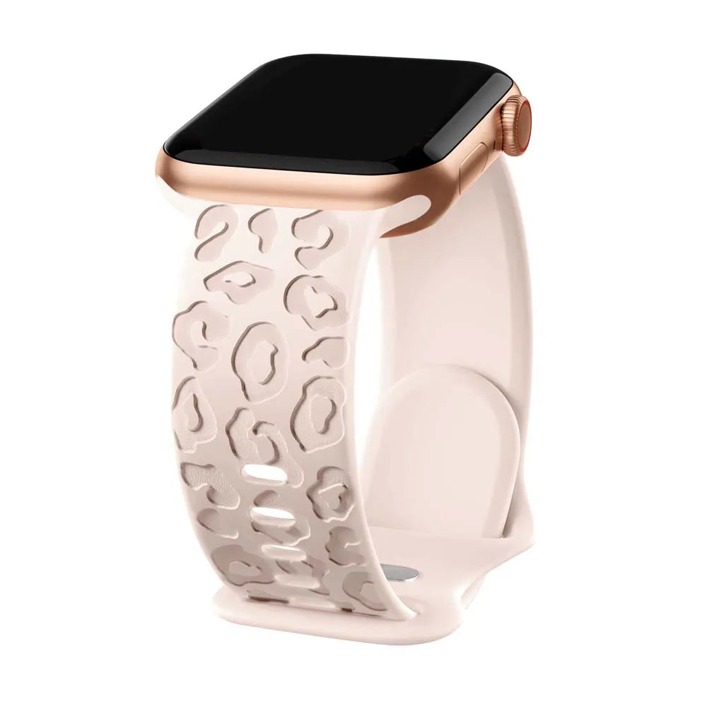 Apple Watch band Leopard Silicone