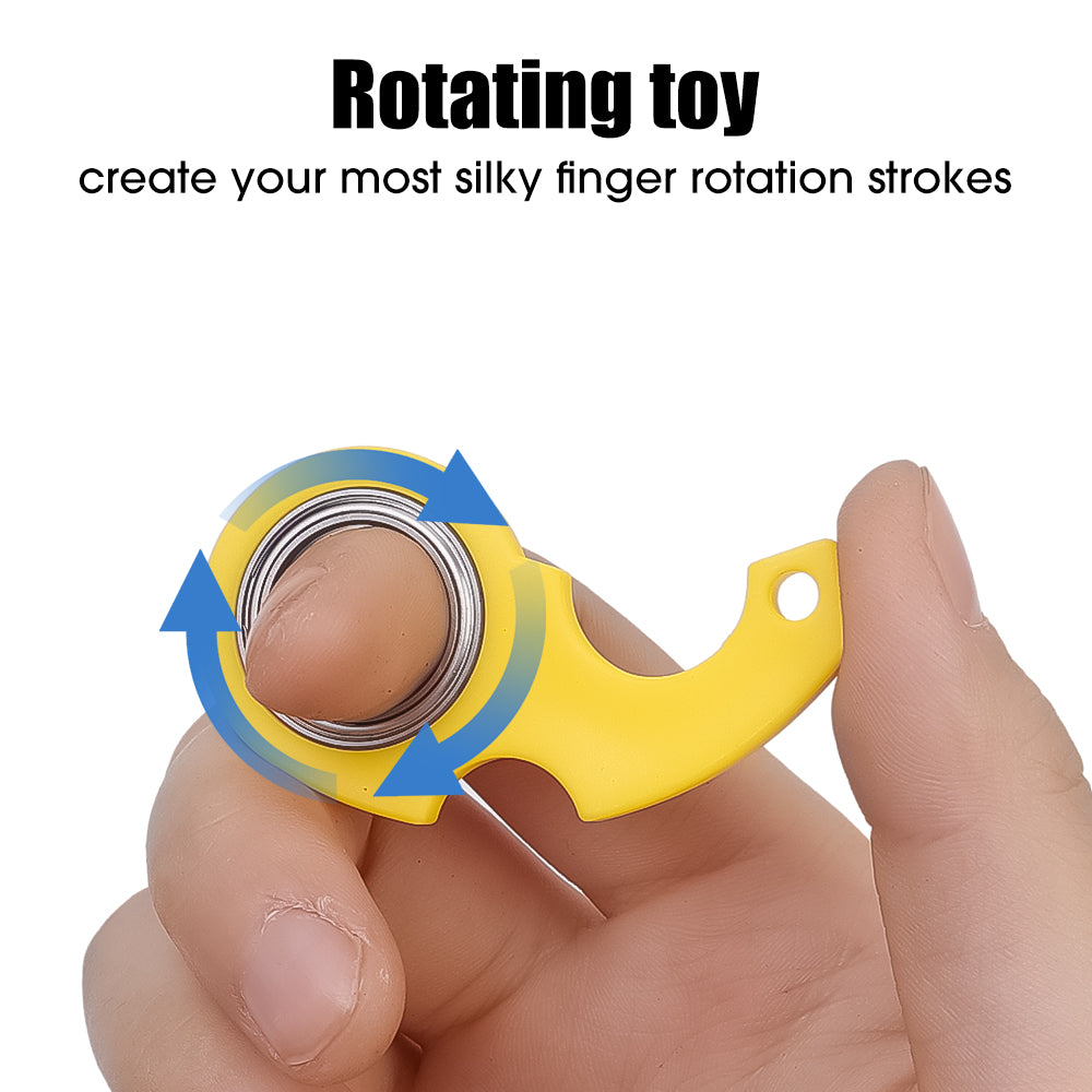 Spinner Stress Toy Keychain