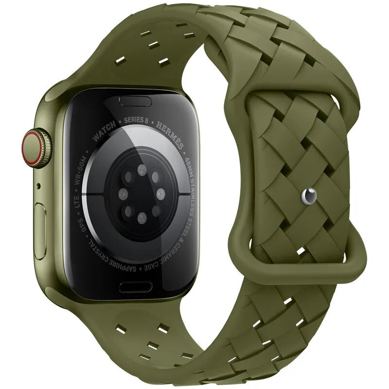 Braided Strap For Apple Watch Band