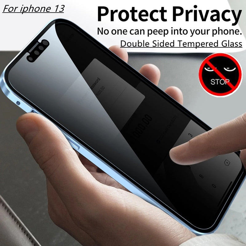 Anti-Peeping Privacy Protection Magnetic Case For iPhones